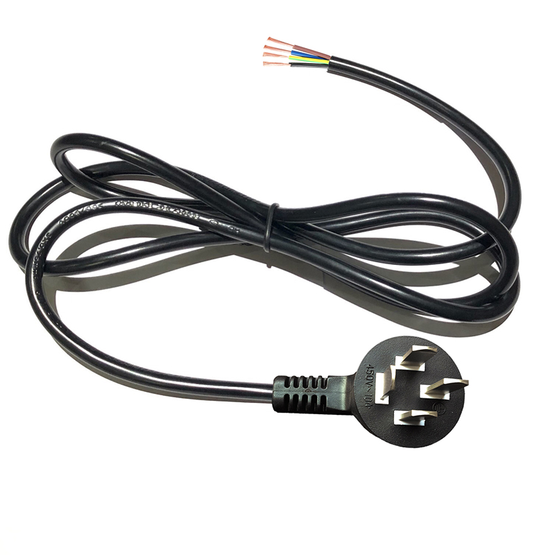 国标四芯插头电源线