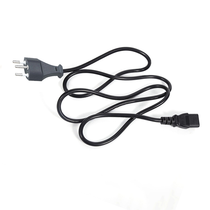 瑞士三芯D13A插头电源线